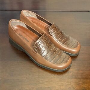 Naturalizer Slip-On Loafer Fit4U Size 7 Animal Print Accent